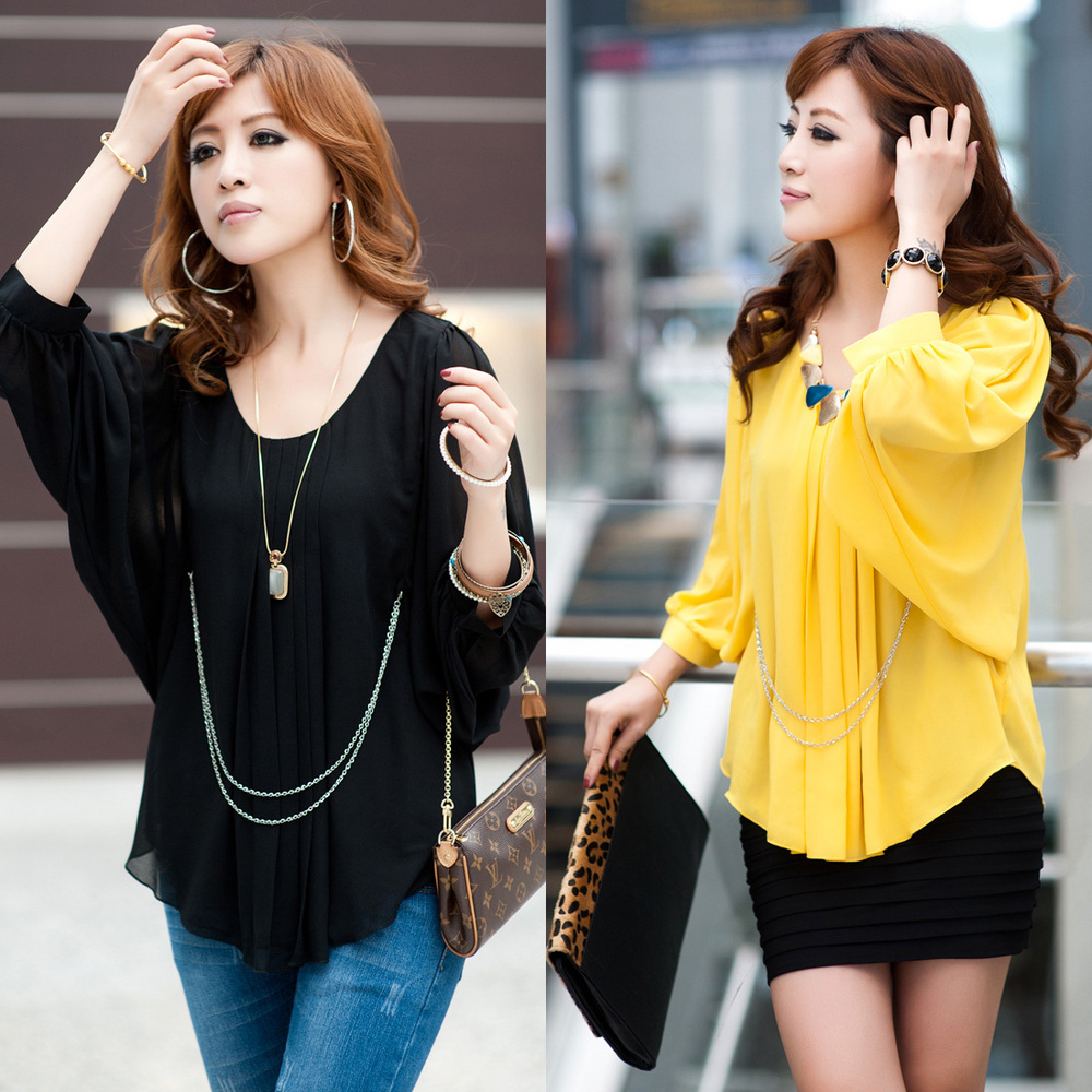 http://g01.a.alicdn.com/kf/HTB1NudcIXXXXXXbXpXXq6xXFXXX8/Free-Shipping-Summer-New-2015-Korean-Big-Size-Batwing-Sleeve-Chiffon-Blouse-Half-Sleeve-Shirt-L.jpg