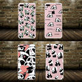 New China Cute Panda For iPhone 6S 6 5 5S SE 7 7Plus Case Silicone Capinha