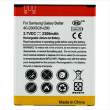 wholesale 2300mAh High Capacity Mobile Phone Battery for Samsung Galaxy Stellar 4G i200 SCH i200 50pcs