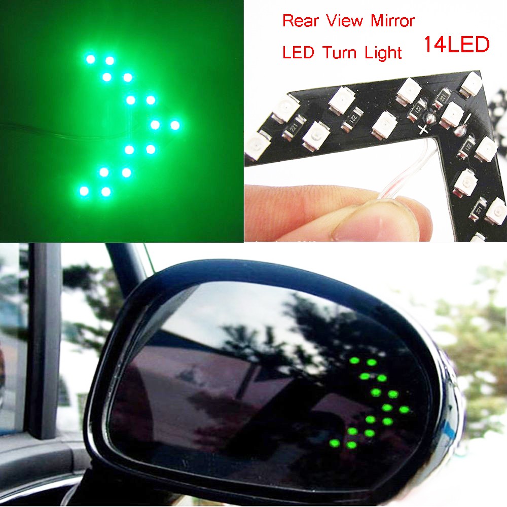Free-shipping-Car-styling-14-SMD-LED-Arrow-Panel-For-Car-Rear-View-Mirror-Indicator-Turn (2)
