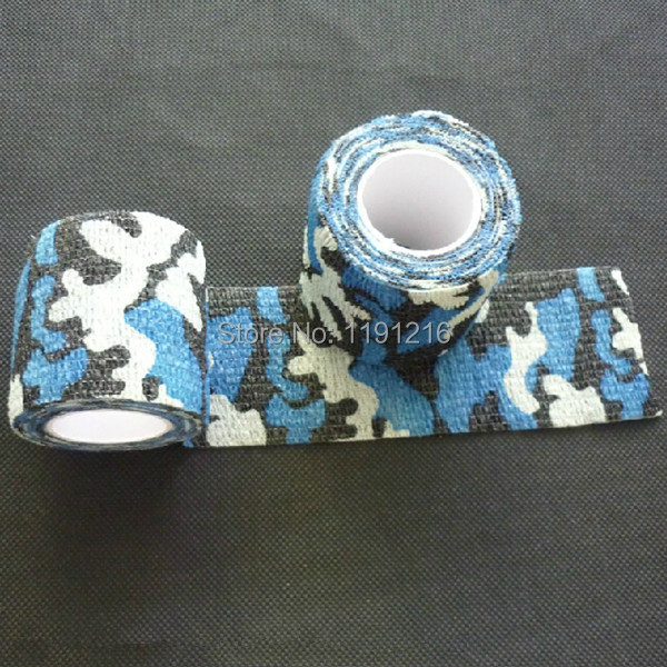 Stretchable Army Bandage Camouflage Tape Gun Rifle Stealth Wrap Desert Shooting Hunting Tactical Tapes SxDG