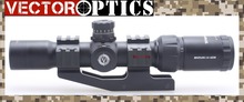 Vector Optics Mustang 1.5-4×30 Compact Shooting Riflescope Illuminated Chevron Red Dot Sight Free Mount & Shipping