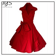 2015-summer-style-Red-Rockabilly-Evening-Retro-Vintage-Prom-Swing-Dress-Casual-Party-Sexy-Midi-Dresses