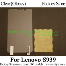 Clear Glossy Screen Protector Guard Cover protective Film For Lenovo S939 / Lenovo IdeaPhone S939