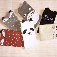 Toddler New Totoro Design Knee High Baby Socks Girls Boys Fall Winter Leg Warmers Fox Socks Knee Pad