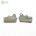 Antique Bronze Green Alloy Cash Pendants Charms Fit DIY Necklace Bracelet Jewelry Making Accessories Findings 17