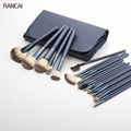 Professional 22pcs Makeup Brushes Kit Cosmetic Tools Superior Quality Nylon Hair Fan Powder Foundation Brush with
