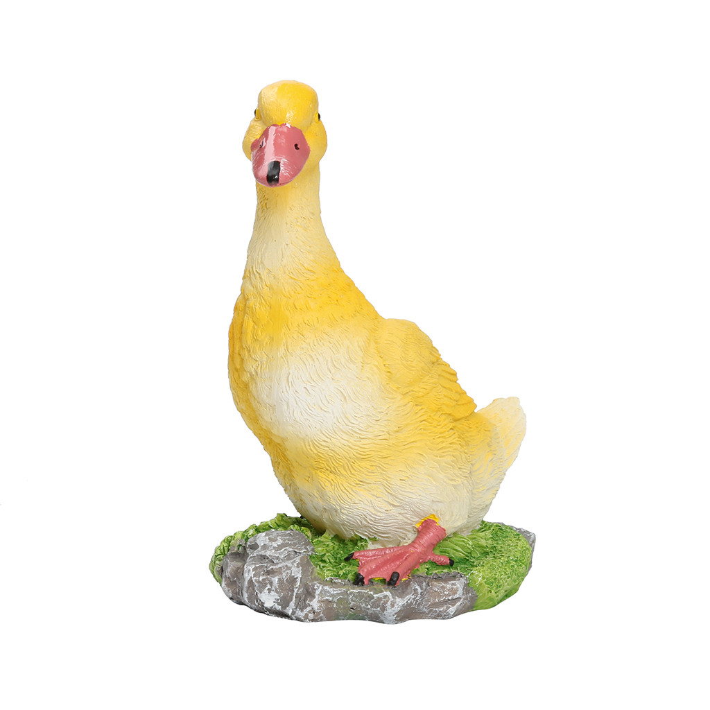 resin duck garden ornaments