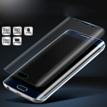 S6 Edge 3D Full Coverage Curved Screen Protector tempered Glass Protector Film For Samsung Galaxy S6