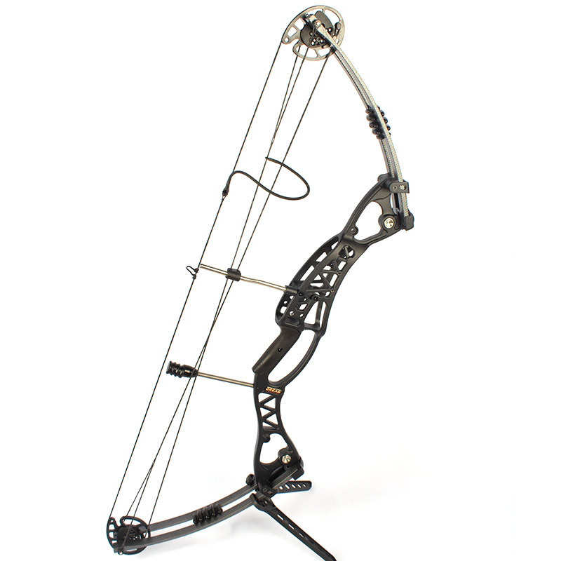 RH LH HAND Black 50 60Lb Magnesium Hunting compound bow for beginner Right and Left handed