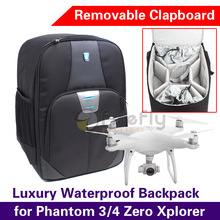 Phantom 3 4 Zero Xplorer Backpack Waterproof Shoulder Bag Multicopter Backpack for DJI Phantom3/4 Keyshare Hubsan Drone