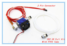 3D Printer J head Hotend with Single Cooling Fan for 1 75mm 3 0mm E3D v6