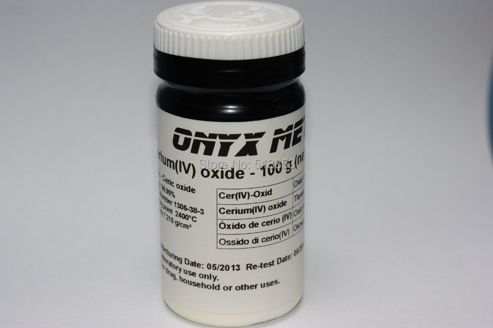 CERIUM OXIDE~FASTER POLISHING~GLASS POLISHING~SCRATCH REMOVER~WINDSCREEN~100g