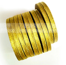 25Y gold ribbon for gift packing belt wedding party Christmas embellishment ribbon sewing accessories
