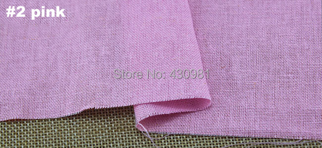 Por metro de material para el vestido de ropa de lino pantalones ... Tecido Cortinas decoración