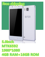 Original Smartphone BIFER i8 Mobile Phone MTK6592 Octa Core 4GB RAM 16GB ROM 1080P Android 4.4 13MP Camera Unlocked Cell Phone