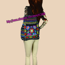 Tribal Vintage Hmong Thai Indian Ethnic Boho rucksack Boho hippie ethnic bag backpack bag L size