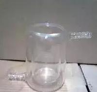 one pc 200ml DOUBLE-DECK glass beaker FREE SHIPPING