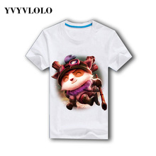YVYVLOLO Fashion 2016 Men’s T-shirts 3D Printed LOL Shirt Mma T-shirt Tee Brand Clothing Man’s T-shirt Dress Casual Shirt Homme