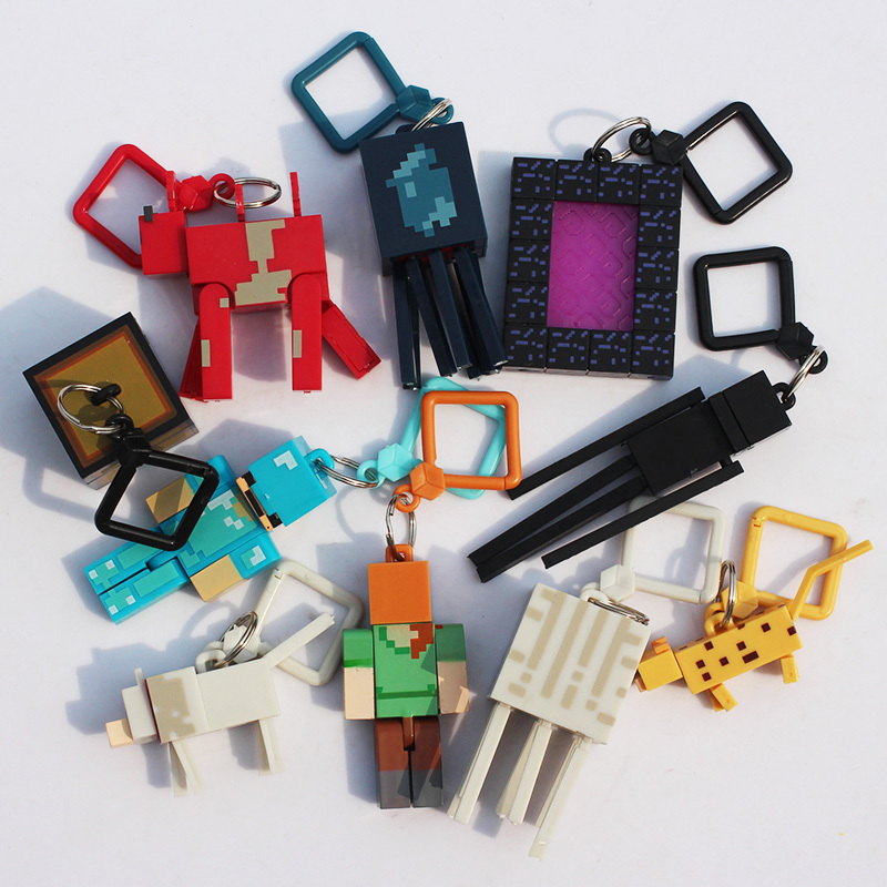 minecraft keychain plush