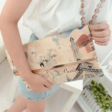 Newest Fashion Personality Women Lady Envelope Graffiti Pattern Handbag Shoulder Purse