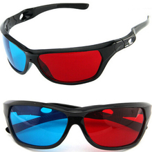 Red And Blue Color Universal Type 3D Glasses TV Movie Dimensional Anaglyph Video Frame 3D Vision Glasses