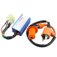 GOOFIT CDI Ignition Coil Set for Yerf Dog GY6 50cc 60cc 80cc 125cc 150cc Go Kart ATV Scooter Go Kart Group-81