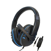 Wired Gaming Earphone for Sony Playstation PS 4 Game Controller with Mic/ Volume Control for Dualshock 4 Headset PS4 Headset