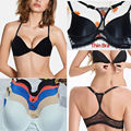 Sexy Fashion Women Bra Front Closure Sexy Lace Back Y line Straps Big Cup BH Underwear