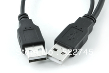 MINI USB 5PIN Y cable Data to USB 2 0 2 Two dual A Type Male