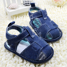 Baby Sandals Shoes First Walkers Solid Cotton Toddler infant Boy Girl Shoes