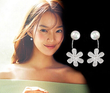 Серьги от Yiwu Yunzhong Import & export co. , ltd для Женщины, материал Жемчуг артикул 32400762266