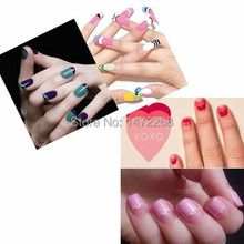1 Lot 12packs Nail Decoration Nail Art Tips Nail Sticker Nail Art Form Fringe Guides Sticker