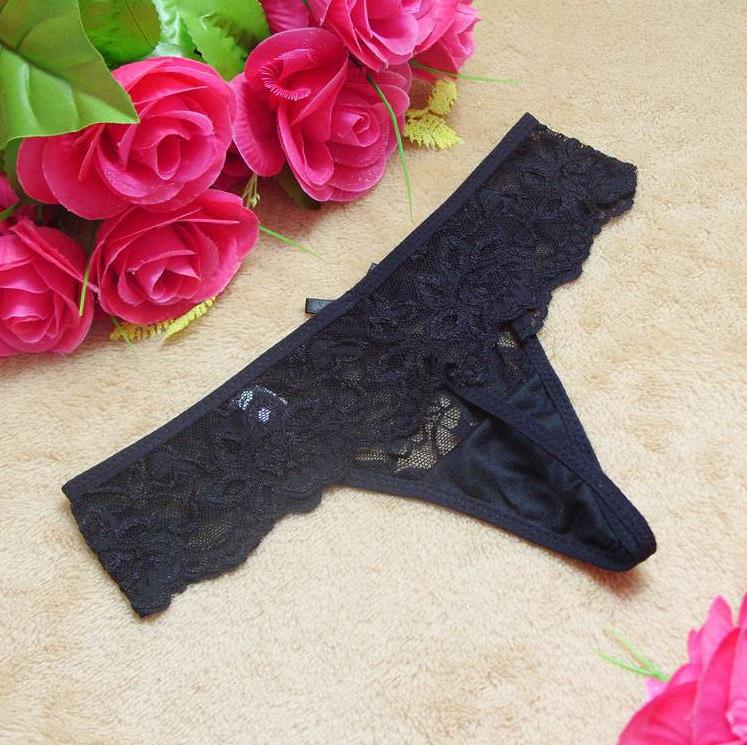 New 2015 Hot Sexy Underwear Woman Sexy Lingerie Sexy See Through Lace Underwear Thong Underwear