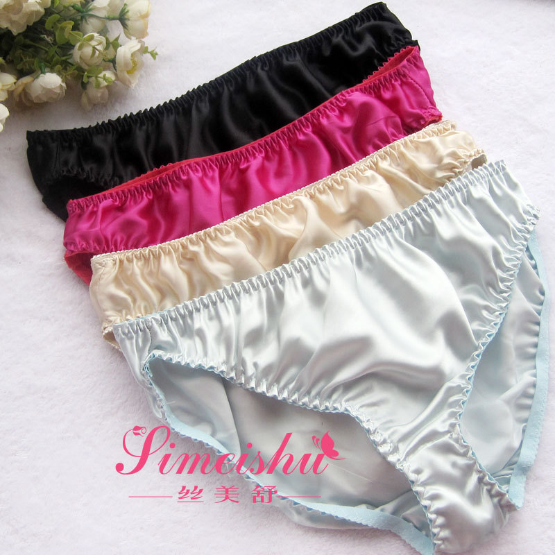 Plus Size Silk Panties 19