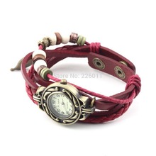 Brand New 1Pcs Watch Leaf Bracelet Watch Quartz Movement Wrist Watch Girl Women Drop Shipping Wholesale