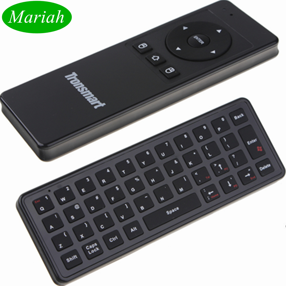 Tronsmart Air Mouse TSM-01 2.4GHz Wireless Remote Control Russian/US Type Keyboard Gaming Accessories for Android Google TV BOX