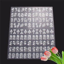 High quality Nails Sticker beauty tools 3D DIY Flower Design Nail Art Stickers Flower Manicure Tips