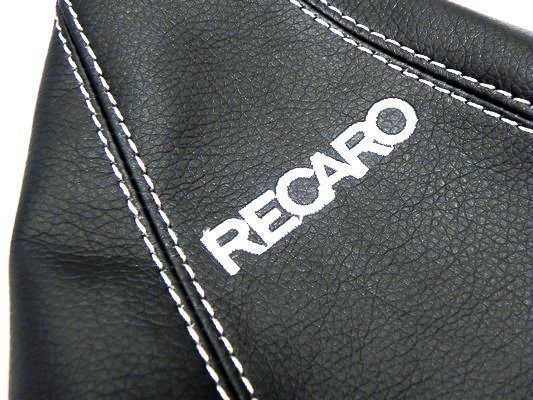 Gear Cover Recaro White Stitch (2)