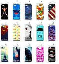Mobile Phone Case New 1PC NIght Sky Eiffel Tower Joker Hybrid Design Protective White Hard Case For Iphone 5 5s Free Shipping