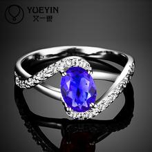 R004 New Arrival ruby jewelry 925 sterling silver ring fashion Dubai wedding rings for women aneis