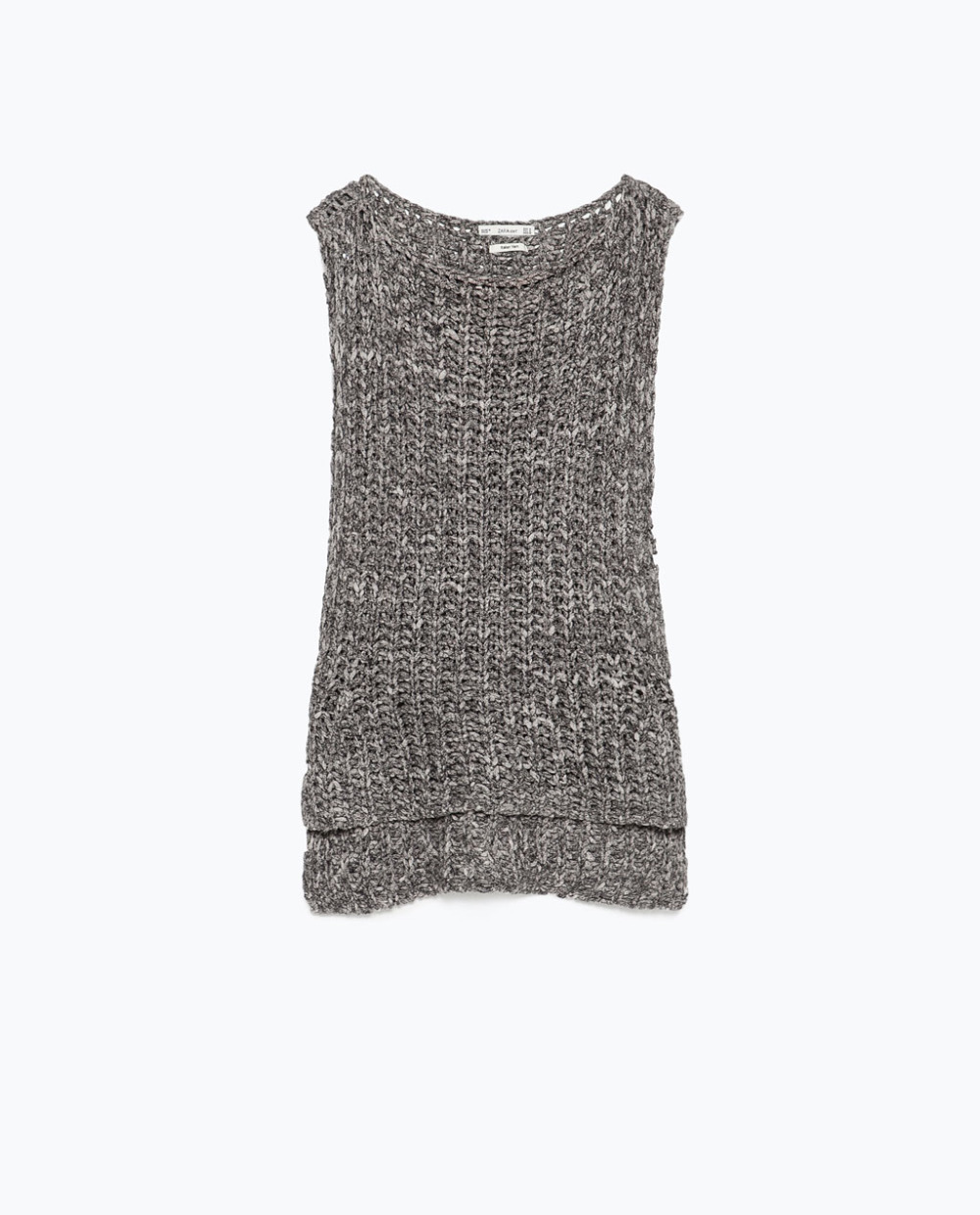 2015 женщины о-образным вырезом майка свитер сплошного фронта долго назад короткие подол женщины уличной свитера