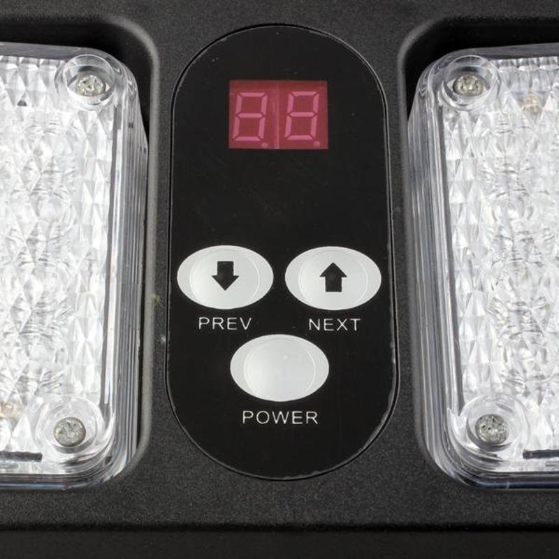 F5 86 LED Waterproof Car Strobe Flash Light Emergency 12 Flashing Modes 