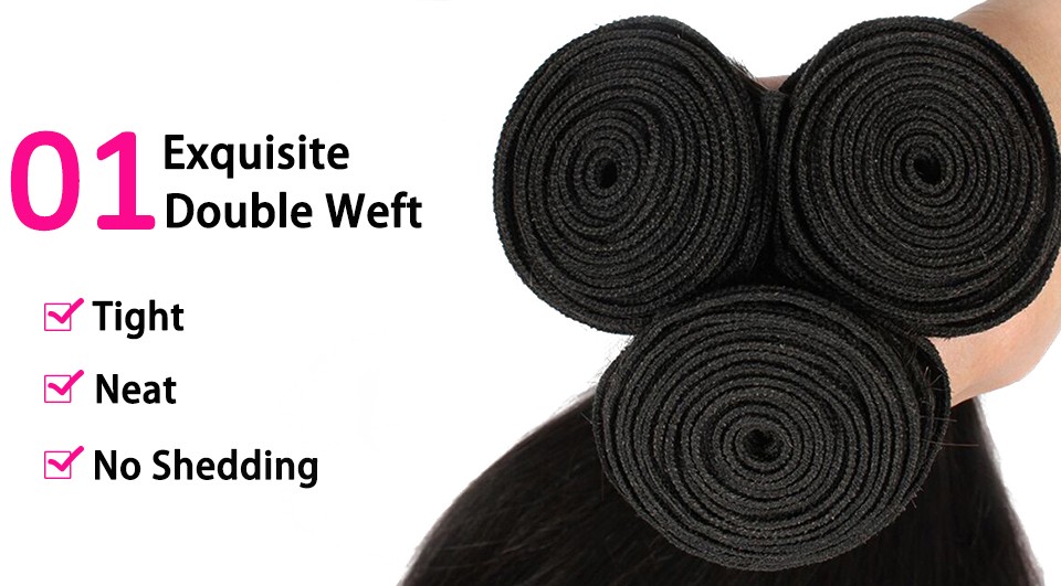 Brazilian virgin hair straight 15