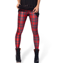 Hot selling Tartan Green or Red Leggings – LIMITED women high elastic leggings free shipping