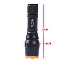  Led Flashlight Waterproof CREE 2200Lumen Tactical Zoom Lampe Torche Torch Need 18650 Battery lanternas linternas