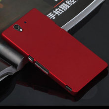 Для Sony Xperia Z L36H C6603 красочный матовый матовый мобильный телефон чехол обложка гибрид жесткого пластика задняя чехол сотовый телефон чехол