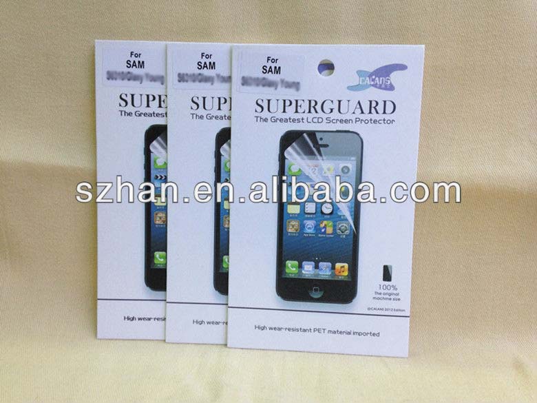 100pcs/lot High quality Guard LCD Clear front Screen Protector Film For LG L Bello D331/D335