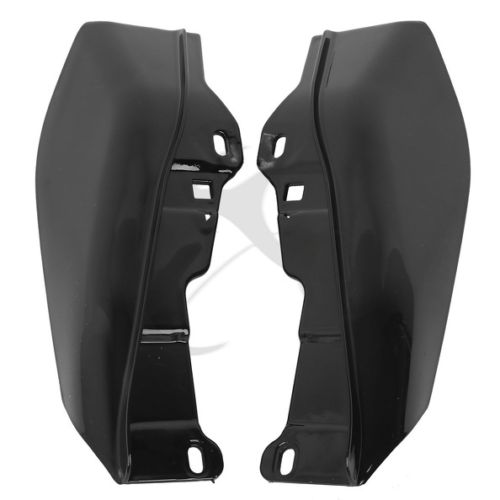 Black ABS Mid-Frame Air Deflectors For Harley-Davidson FL Touring Models 09-15