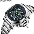 2016 Hot Mens Watches Top Brand Luxury Stainless Steel Waterproof Sport LED Digital Watch Business Men